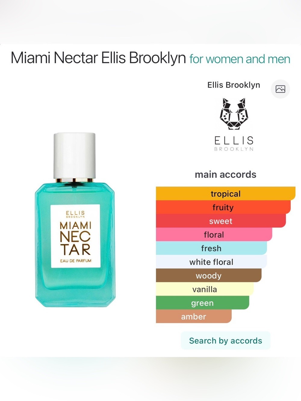 (TRADE w/ @shellies143)
🆕 Miami Nectar by Ellis Brooklyn, 50ml / 1.7fl oz - Picture 2 of 3